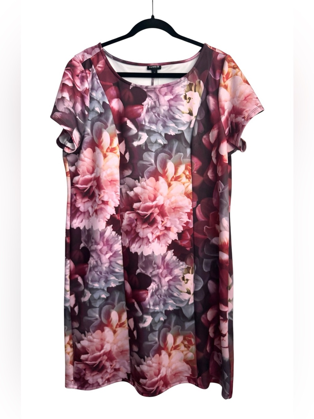 Torrid Floral Scuba Dress, Size 2X - NWT - Picture 3 of 8